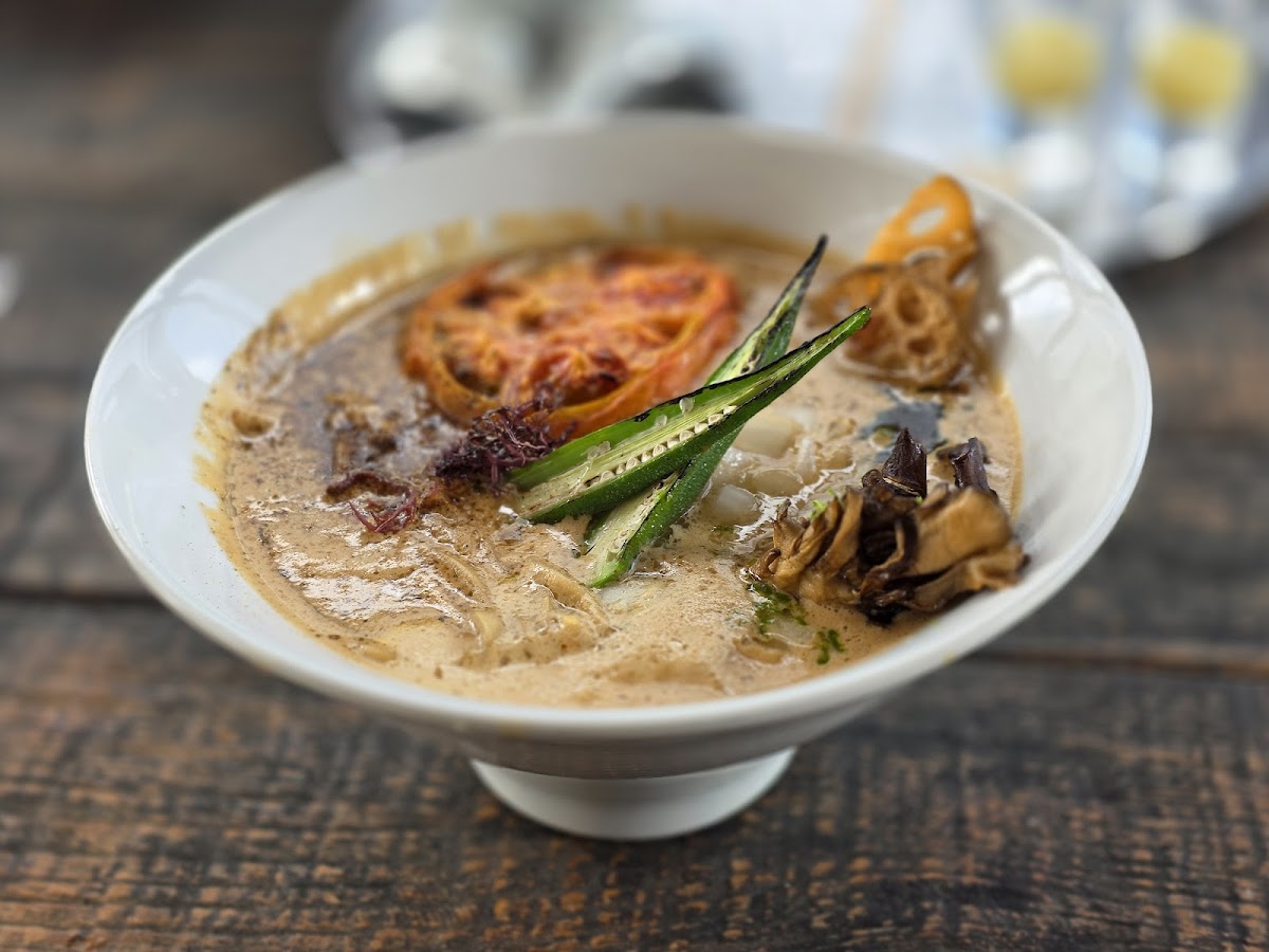 Vegan Ramen UZU Tokyo (inside teamLab Planets) — 2