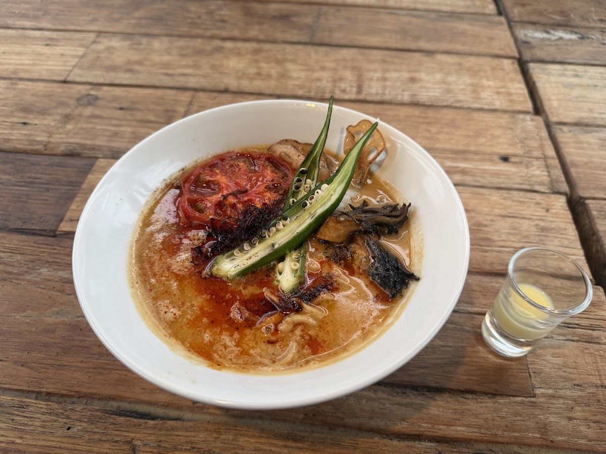 Vegan Ramen UZU Tokyo (inside teamLab Planets) — 3