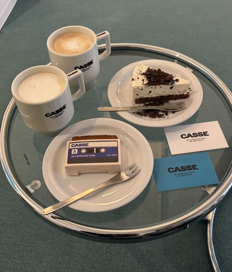 Cassette Tape Cafe CASSE Shibuya — 2