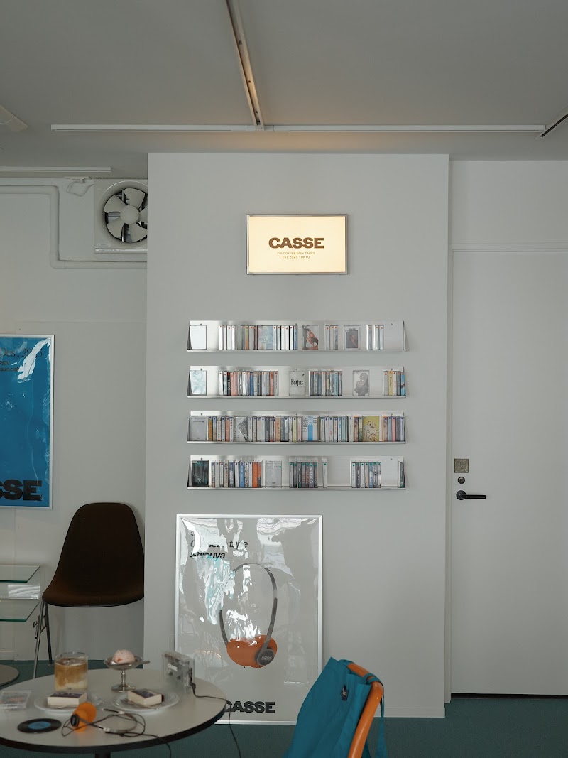 Cassette Tape Cafe CASSE Shibuya — 3