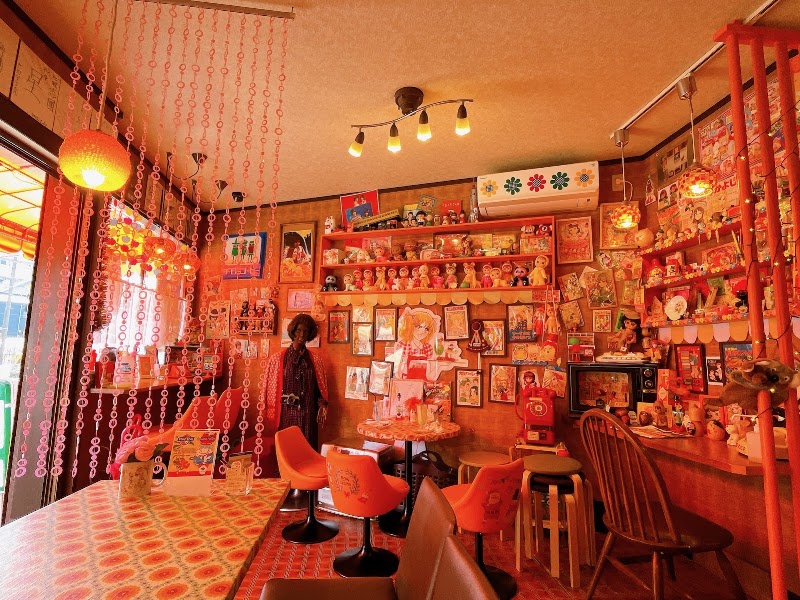 Showa Retro Cafe Sepia